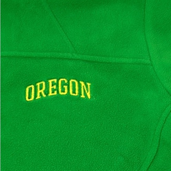 Oregon Ducks Full Zip Fleece - Picture 5 of 10